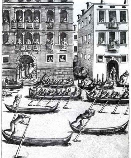 La Regata Storica e Riviera fiorita